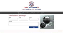 Desktop Screenshot of cardiffautoscreensltd.co.uk